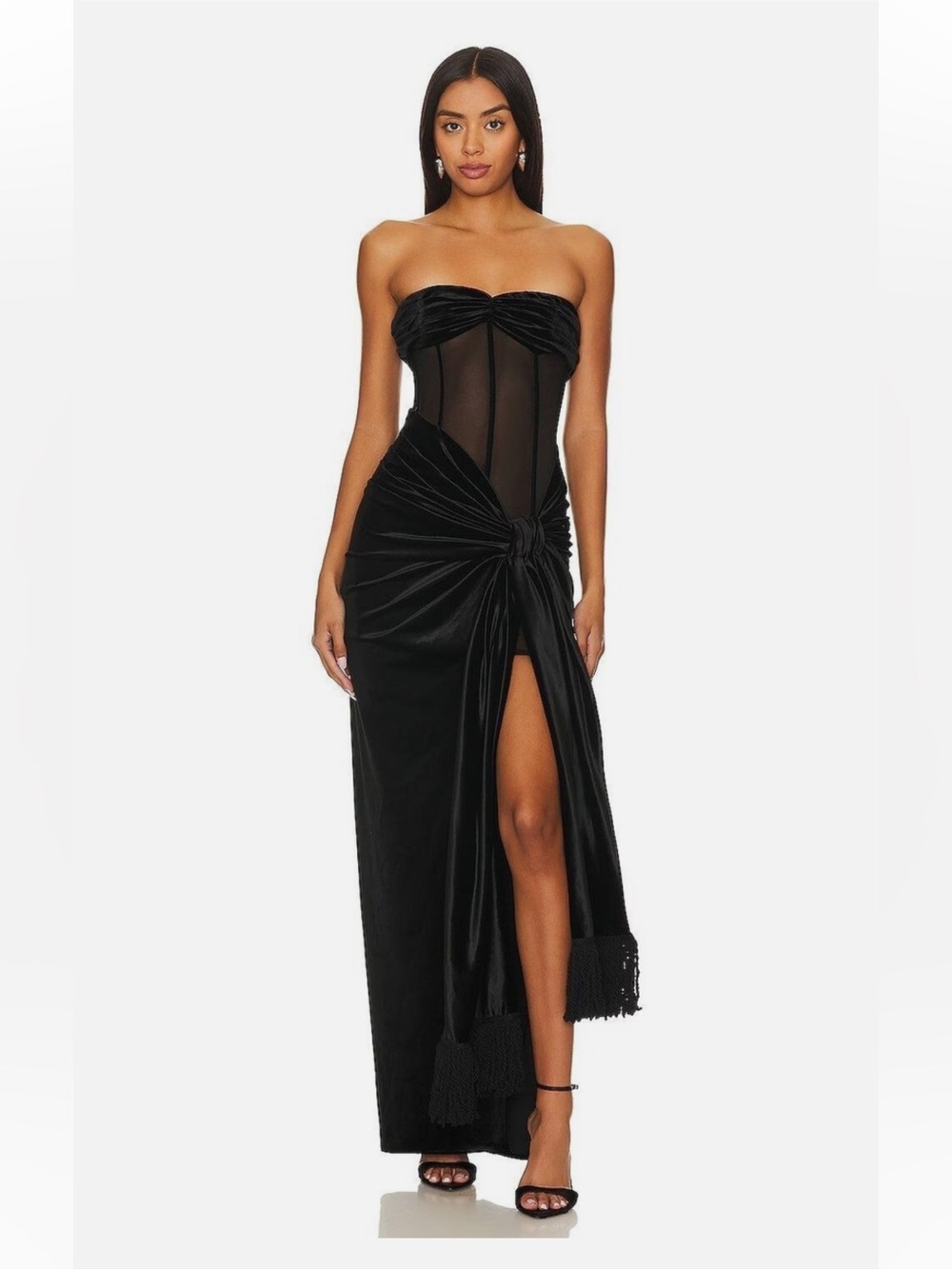 Bronx and Banco Gina gown in black